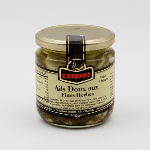 Ail doux Huile Fines herbes Coquet 320g