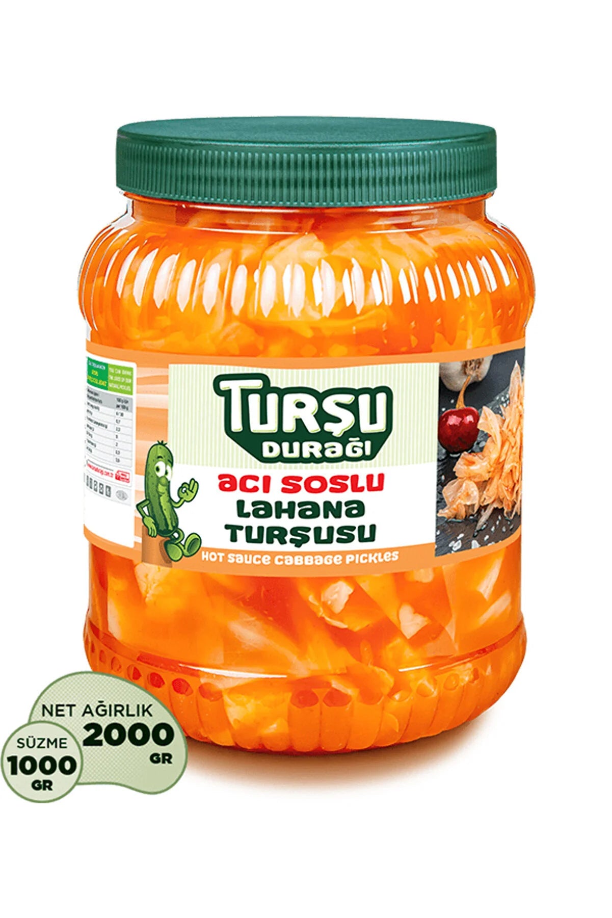 Chou conserve pimenté Acili Lahana Tursuru Cicek