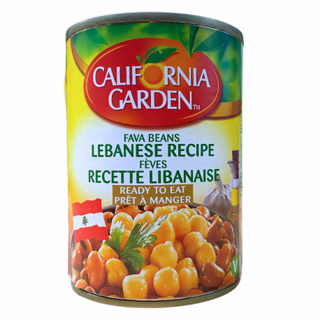Foul medammas Fèves Recette libanaise California Garden 400g