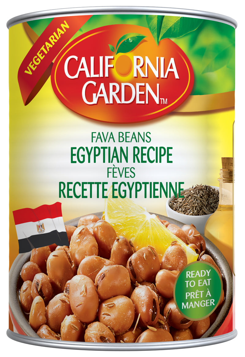 Foul medammas Fèves Recette égyptienne California Garden 400g