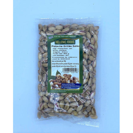 Pistaches grillées salées Hellenic Foods 400g