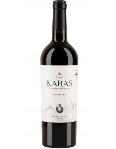 Vin rouge arménien Syrah Malbec Cabernet Karas 750ml