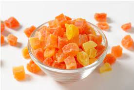 Papaye séchée petits cubes sachet