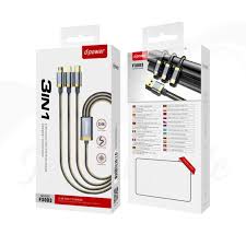 Cable F3003 3en1 Light/C/Micro D-Power
