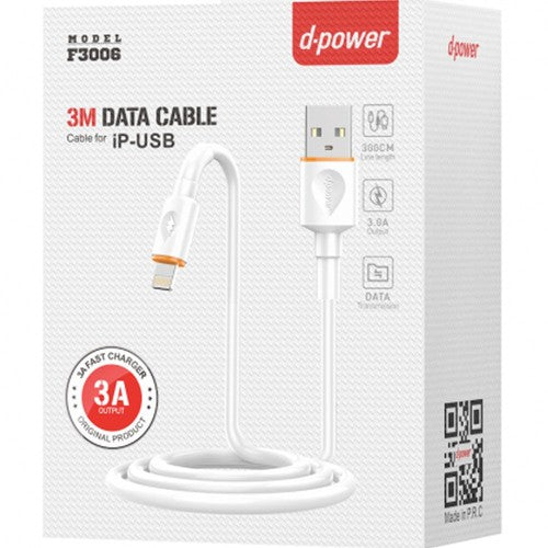 Cable Android F3004 USB to Micro D-Power 3M