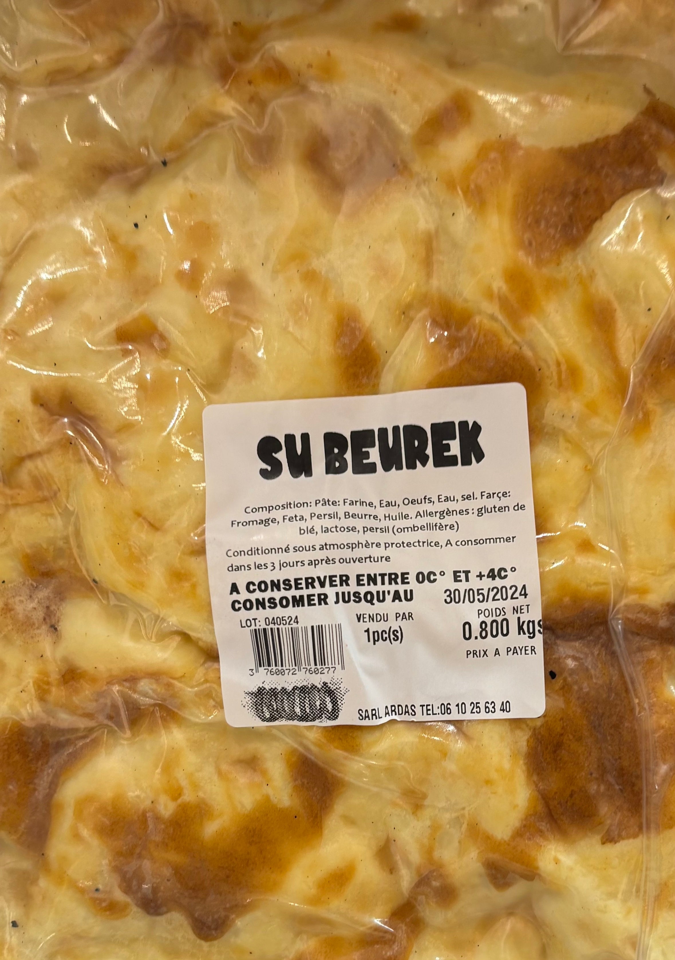Borek Su Beurek Ardas Surgelé 800g